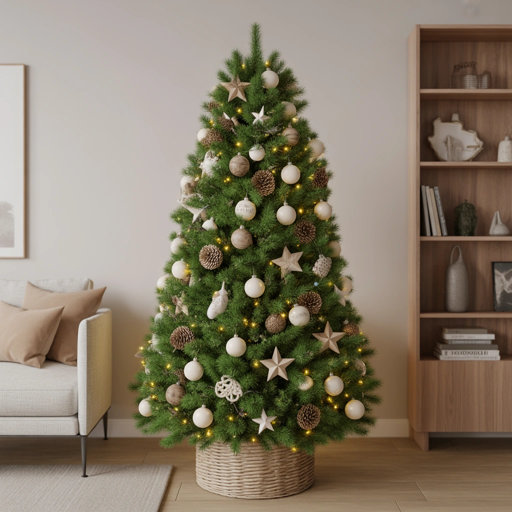 Create a Minimalist Scandinavian Slim Christmas Tree