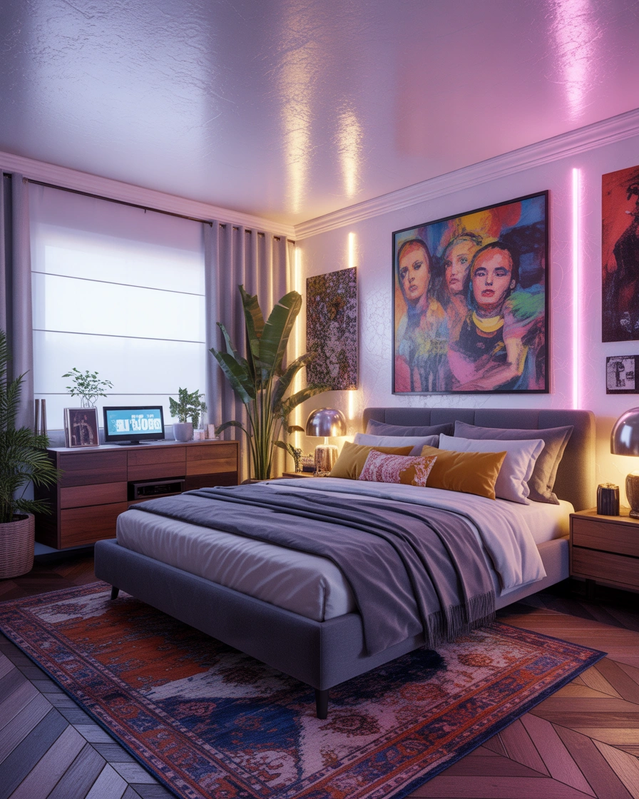 Create a Multi Style Funky Bedroom That Feels Completely Unique