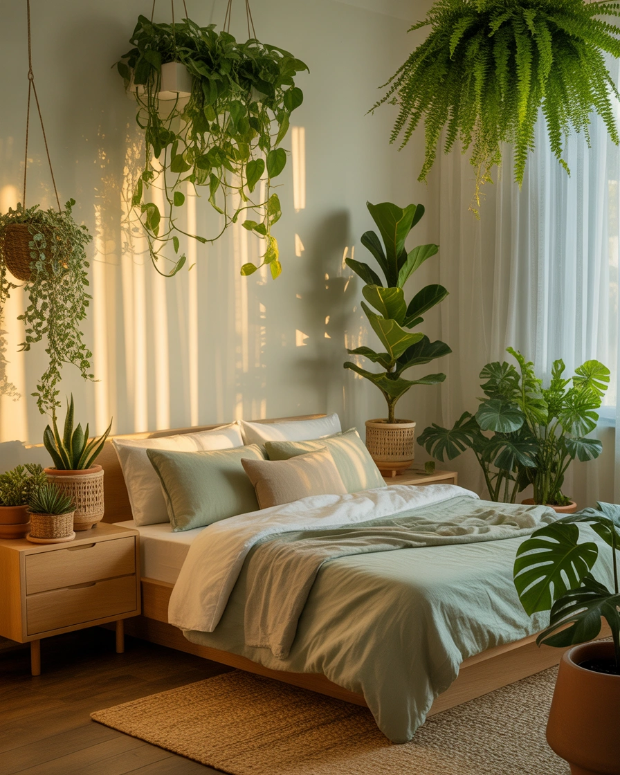 Create a Relaxing Botanical Bedroom Theme