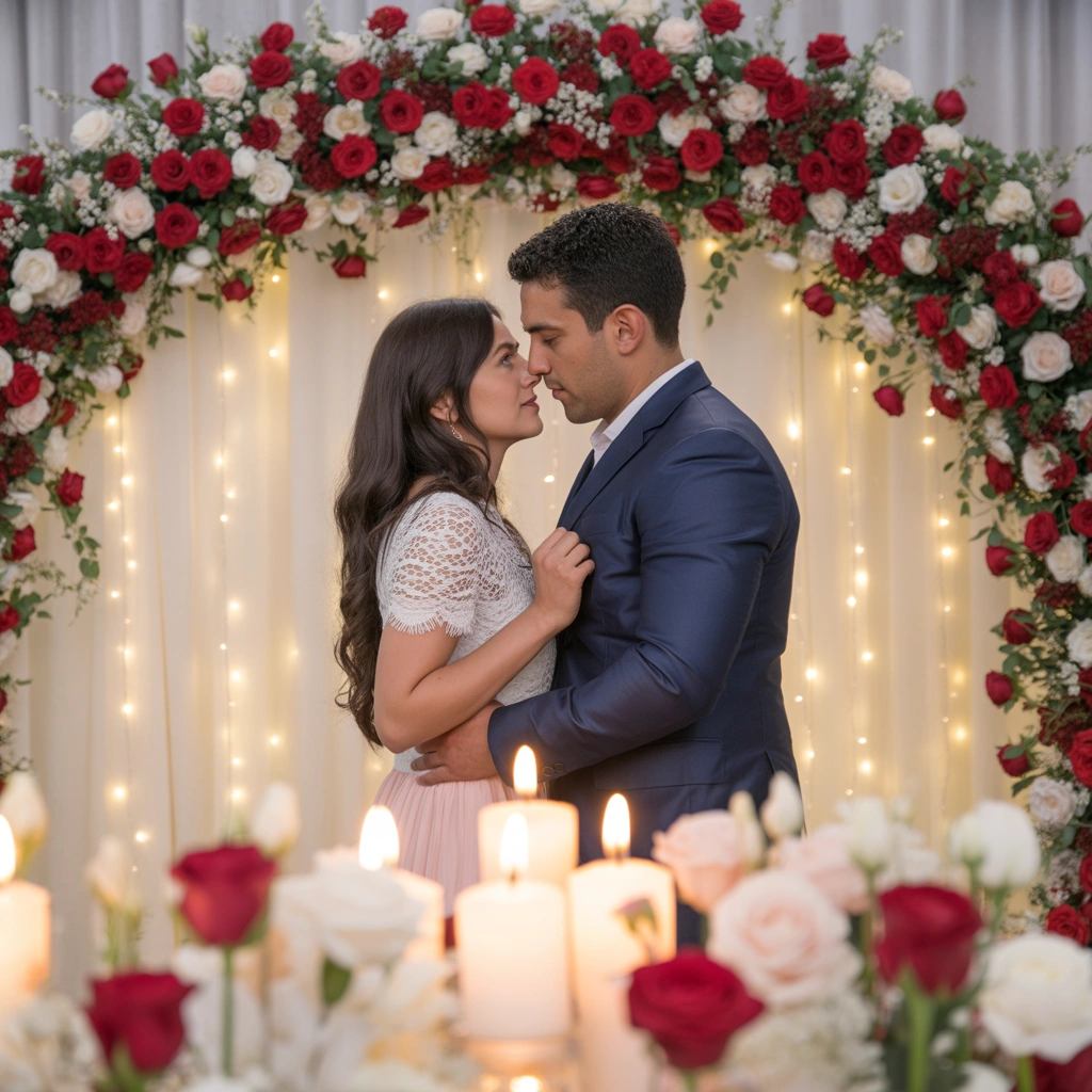 Create a Romantic Flower Decoration Theme