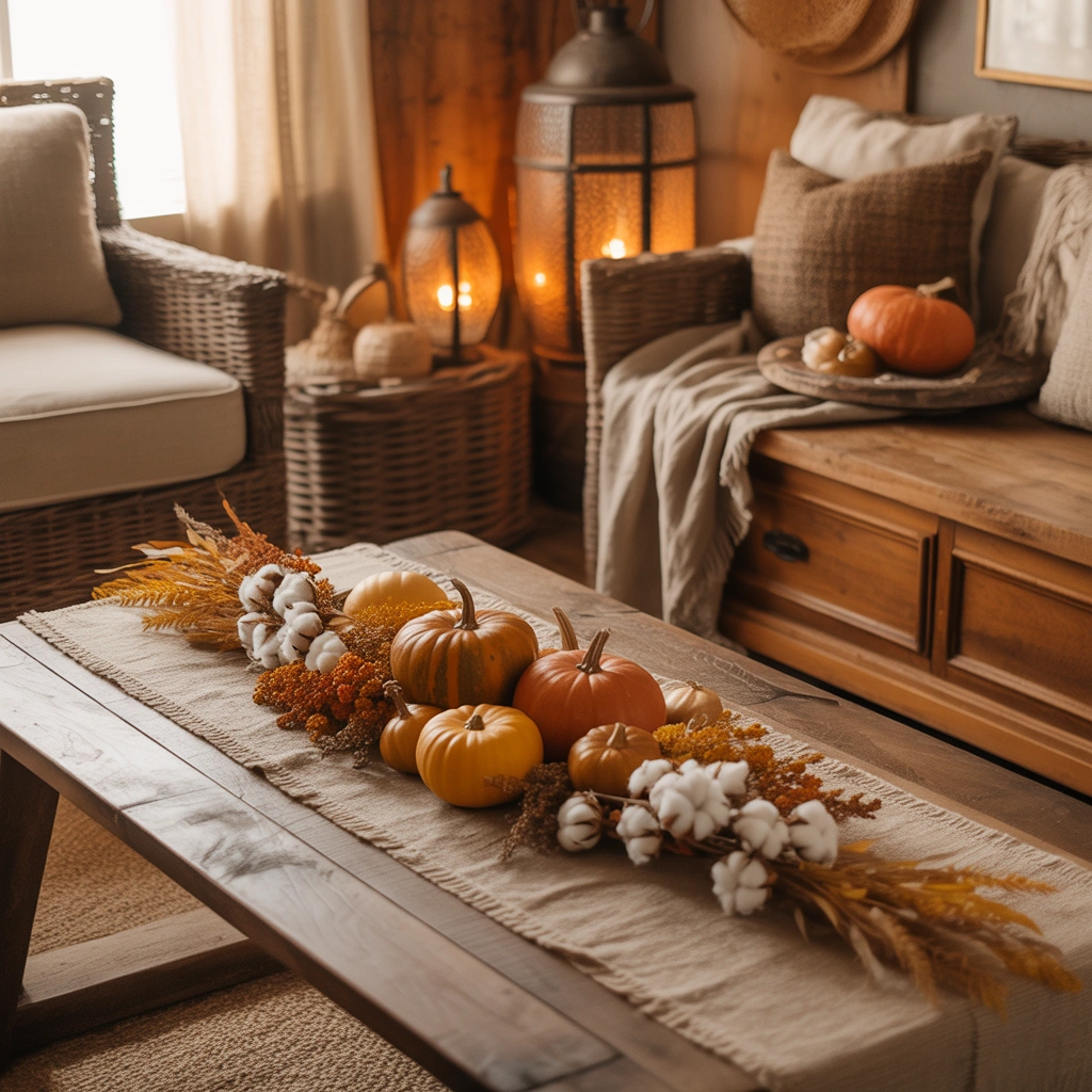 Create a Rustic Thanksgiving Farmhouse Decoration Theme