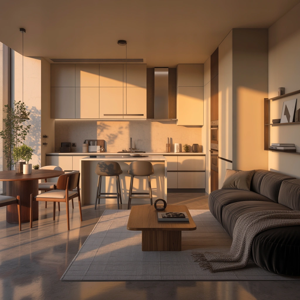 Create a Seamless Open Floor Plan With Clear Functional Zones