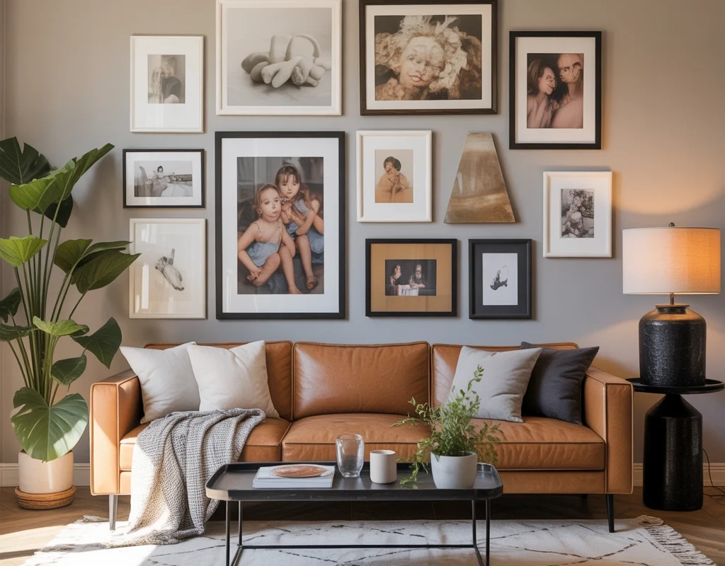 Create a Stunning Gallery Wall With Personal Memories