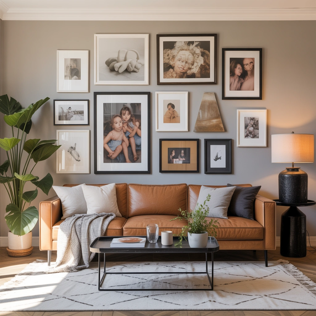 Create a Stunning Gallery Wall With Personal Memories