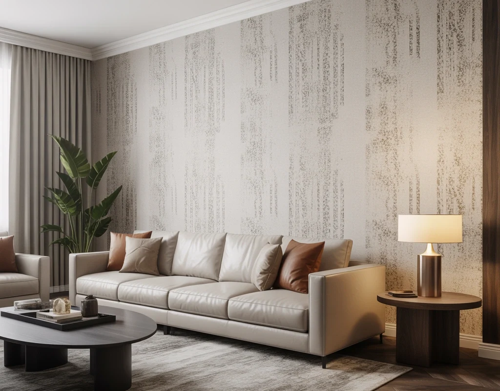 Create a Stylish Accent Wall With Wallpaper