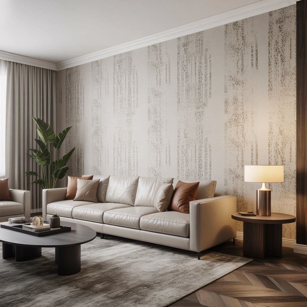 Create a Stylish Accent Wall With Wallpaper