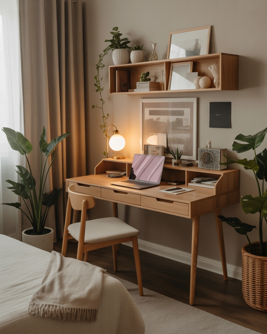 Create a Stylish Desk Setup for a Productive Aesthetic Space