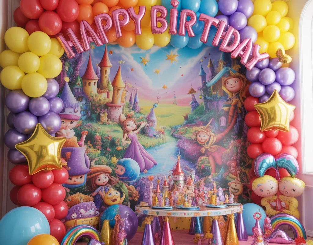 Create a Theme Based Character Birthday Wall