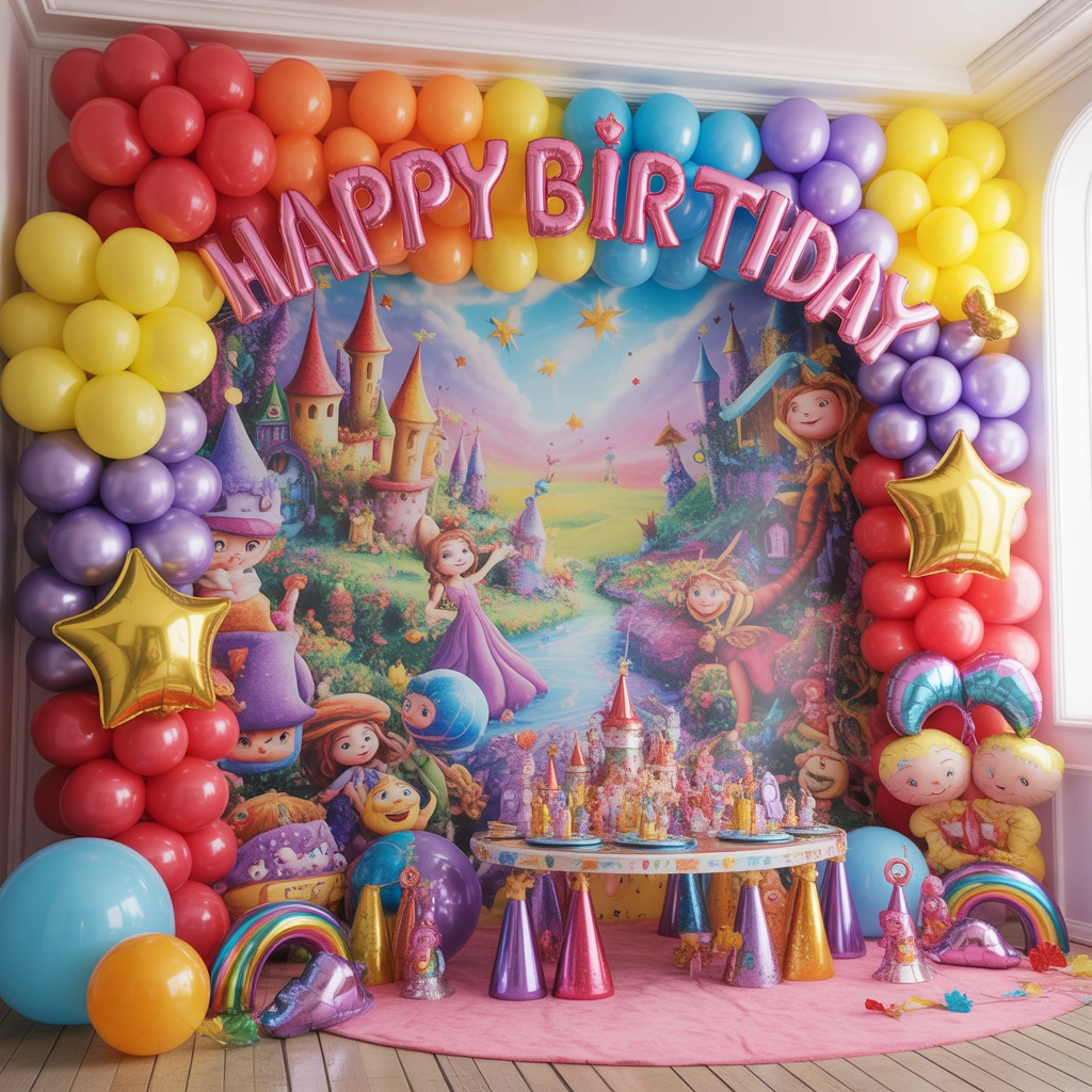 Create a Theme Based Character Birthday Wall