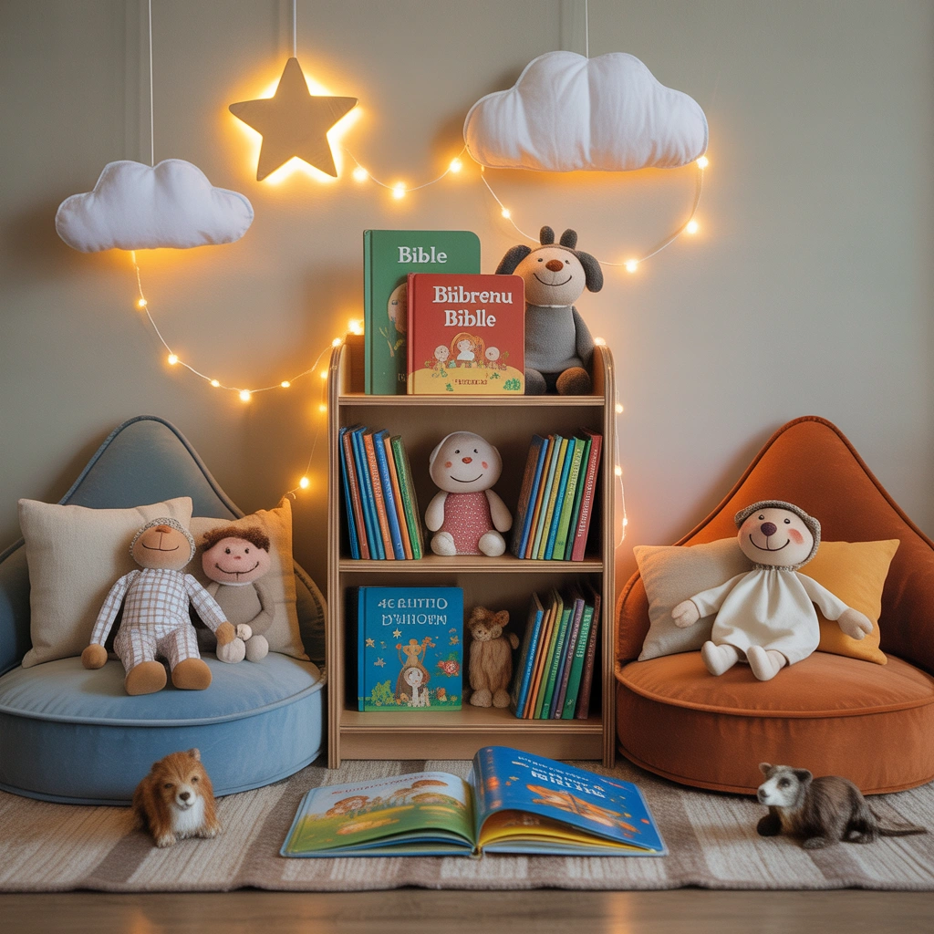 Create an Interactive Learning and Bible Story Corner