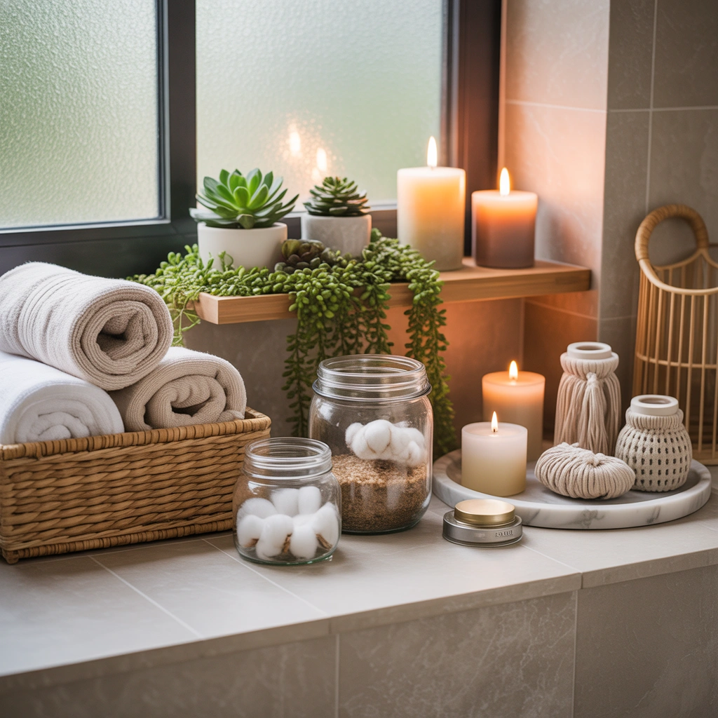 DIY Dollar Store Bathroom Decor Ideas for a Spa Like Atmosphere