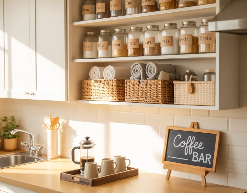 DIY Dollar Store Kitchen Organization Decor That Looks Beautiful
