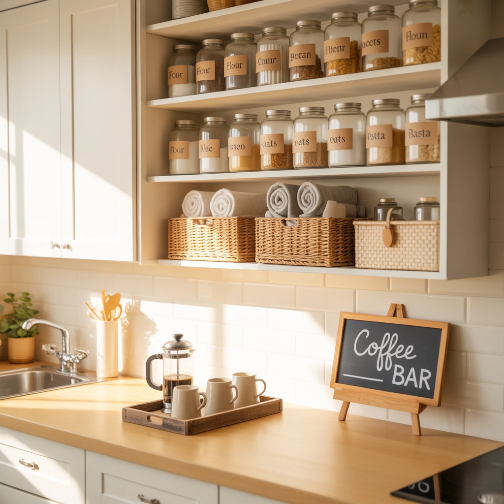 DIY Dollar Store Kitchen Organization Decor That Looks Beautiful
