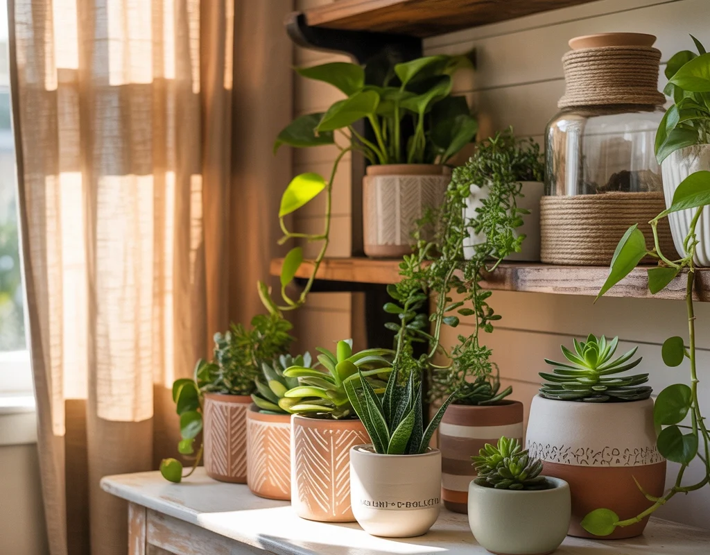DIY Dollar Store Planters That Add Fresh Green Beauty to Your Home