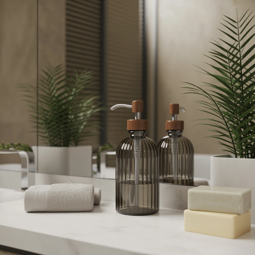 DIY Glass Bottle Soap Dispenser for Stylish Kitchen and Bathroom Decor