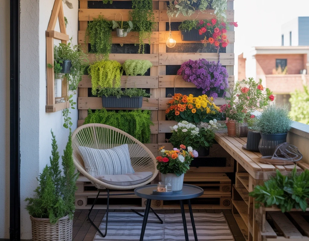 DIY Vertical Garden for Small Outdoor Spaces