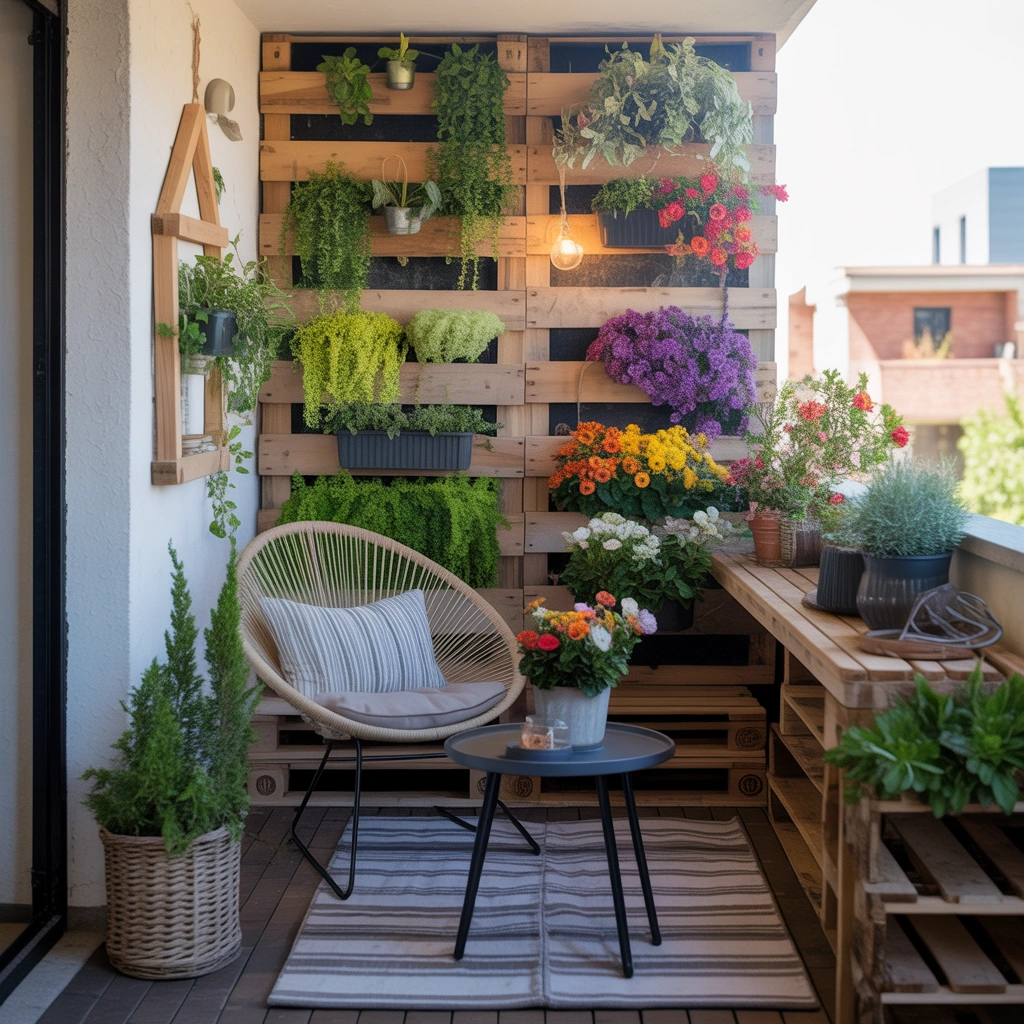 DIY Vertical Garden for Small Outdoor Spaces