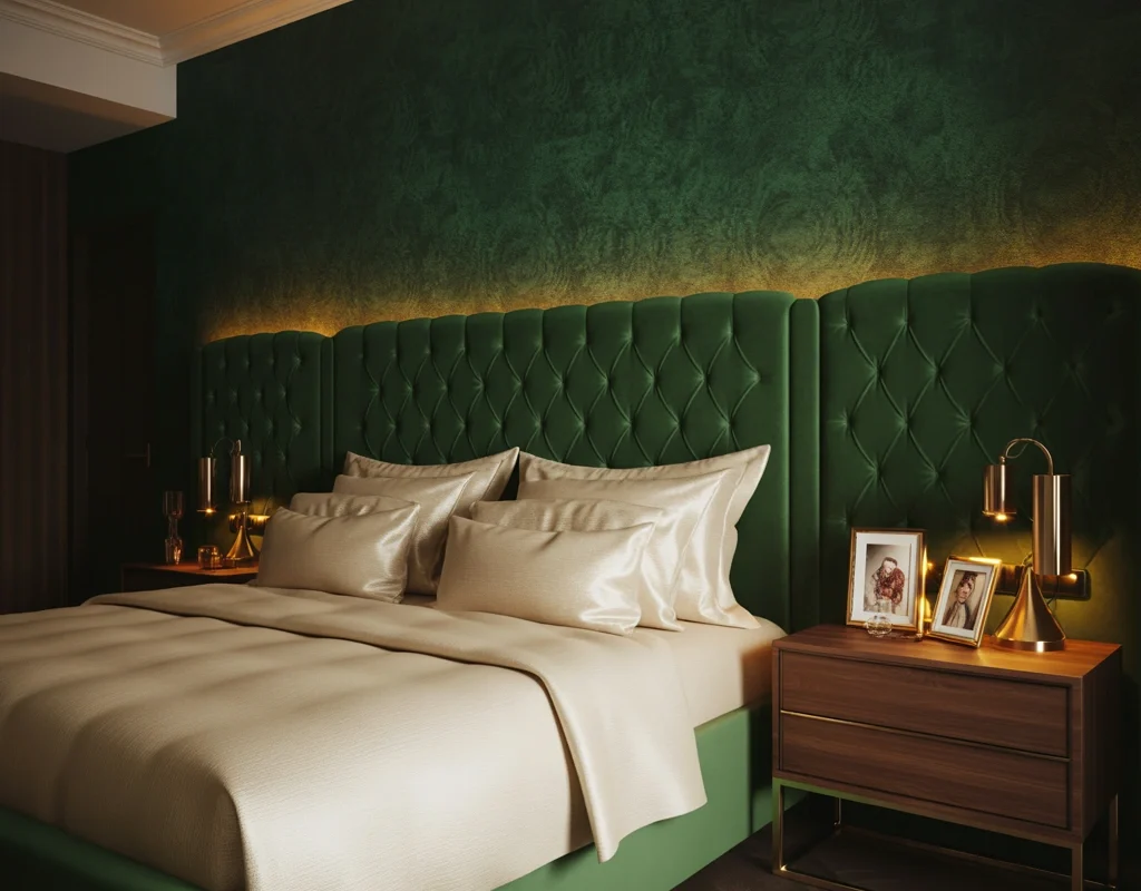 Dark Wallpaper Ideas for a Dramatic and Luxurious Bedroom