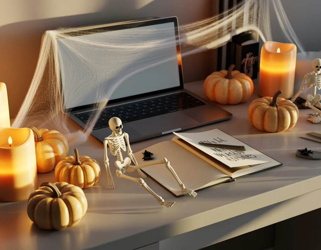 Decorate Office Desks With Halloween Themes