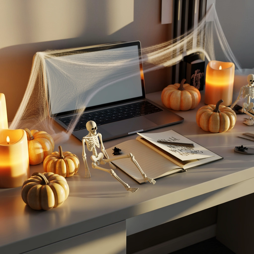 Decorate Office Desks With Halloween Themes