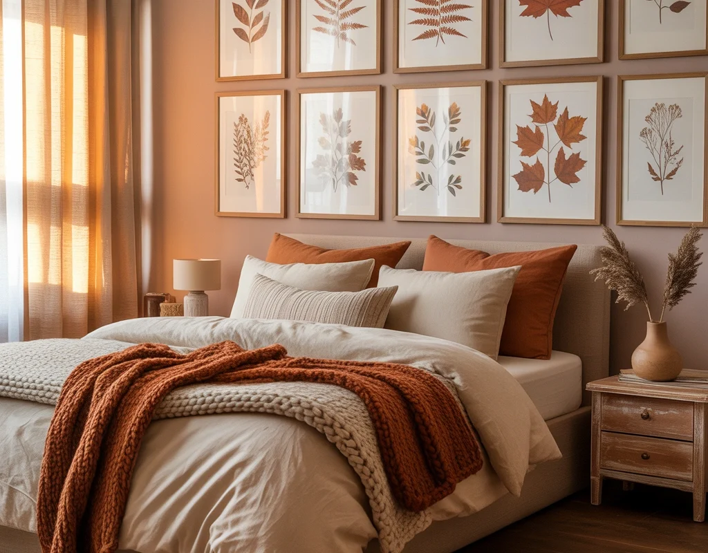 Decorate Your Bedroom With Fall Inspired Wall Art