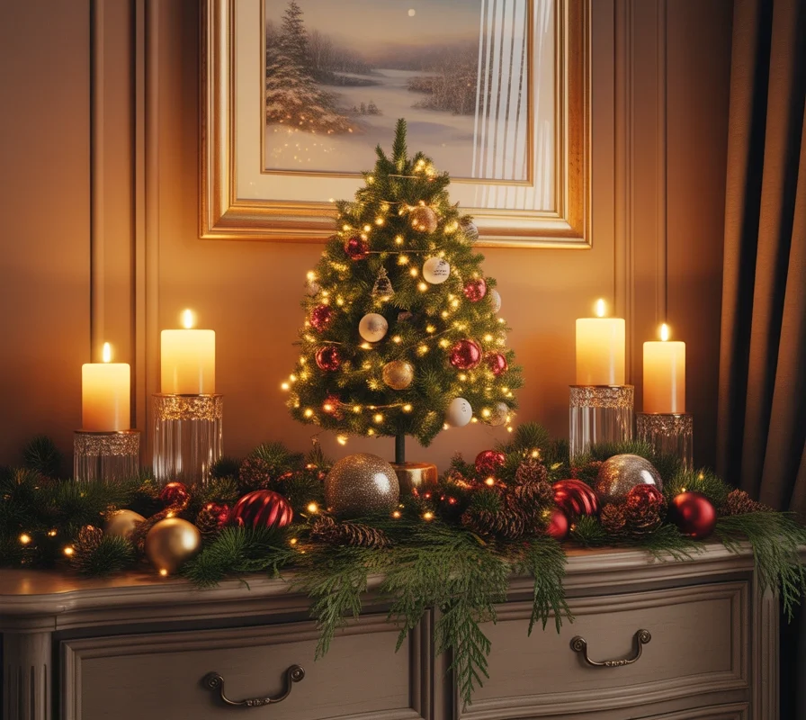 Decorate Your Dresser and Shelves With Holiday Collections