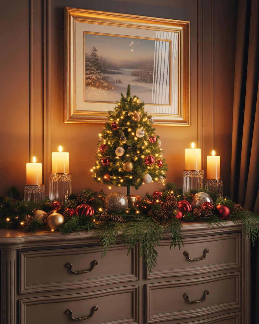 Decorate Your Dresser and Shelves With Holiday Collections