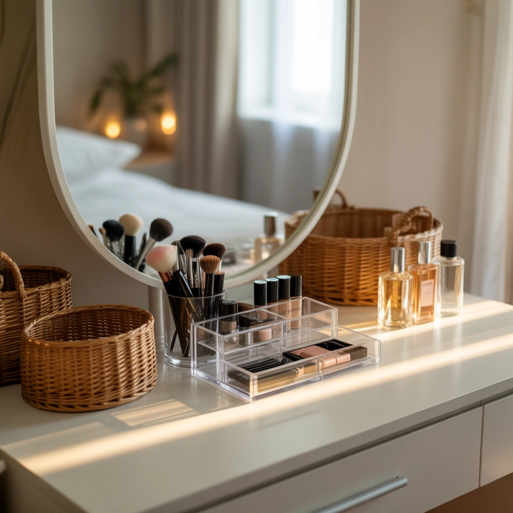 Decorate Your Dressing Table With Elegant Storage Boxes