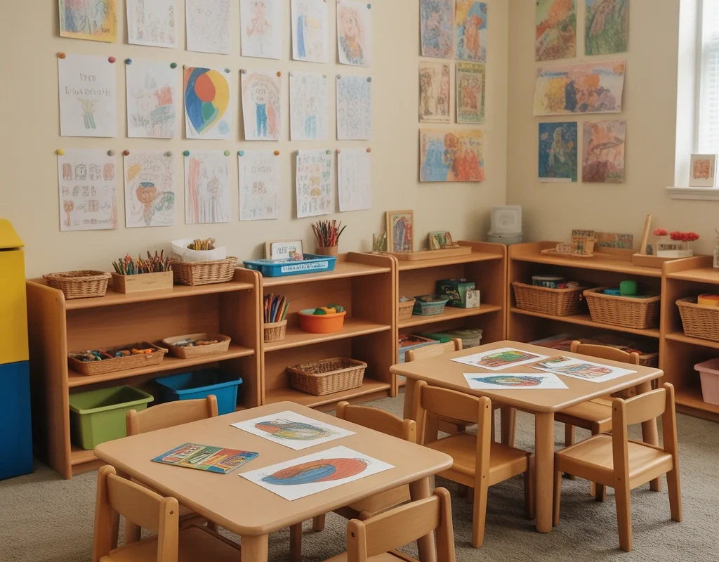 Design a Creative Art and Craft Station