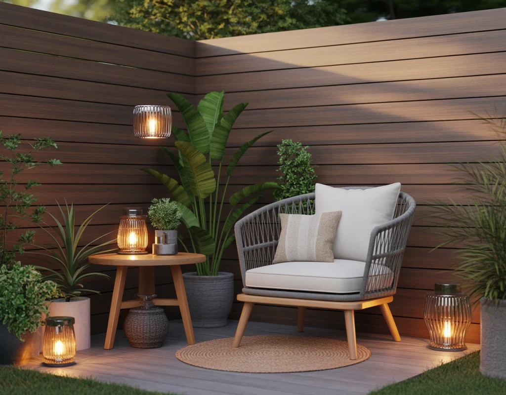Design a DIY Outdoor Relaxation Corner