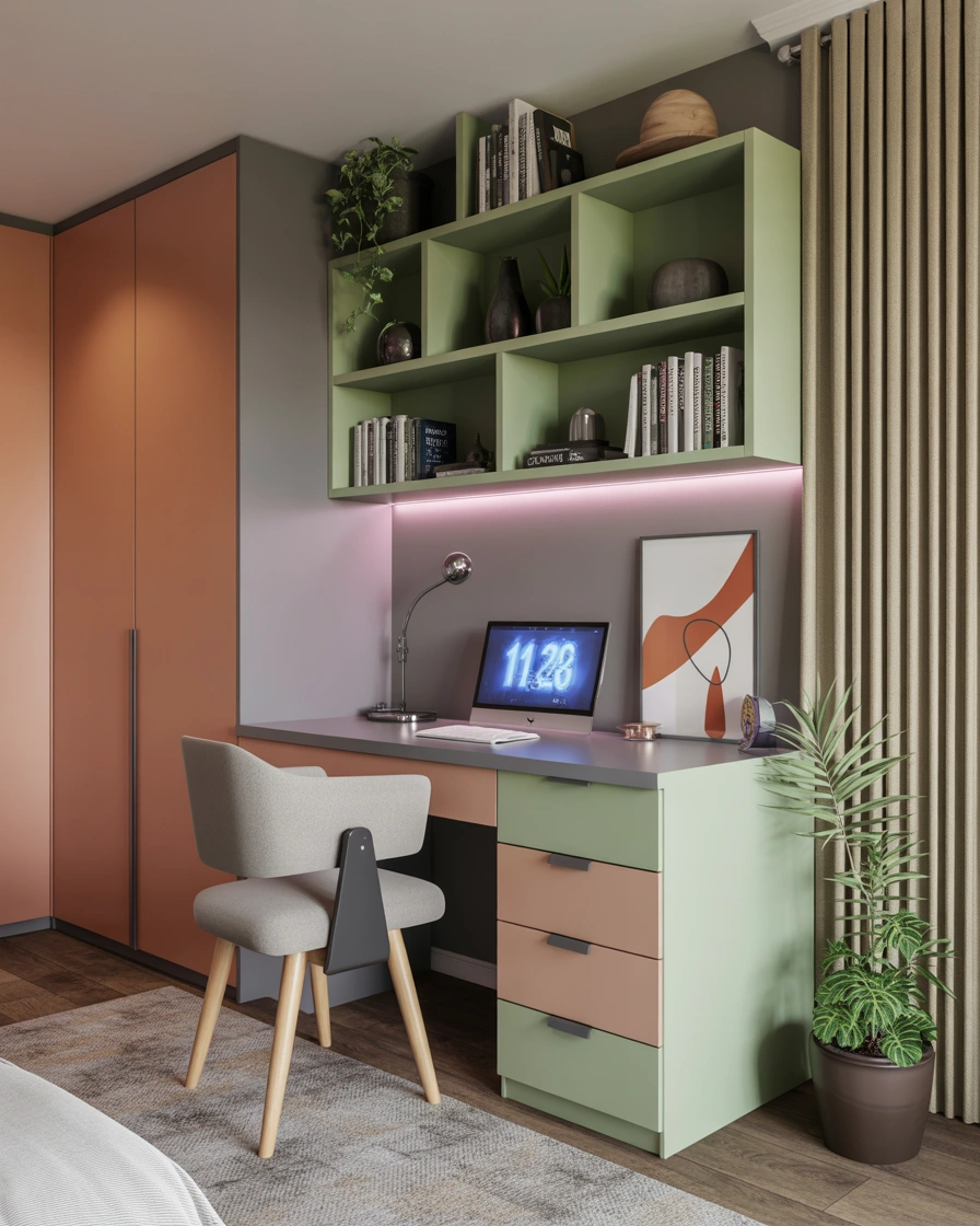 Design a Fun Workspace Inside Your Bedroom