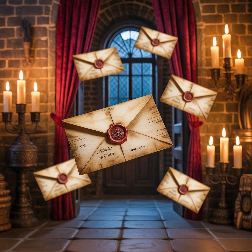 Design a Hogwarts Acceptance Letter Display