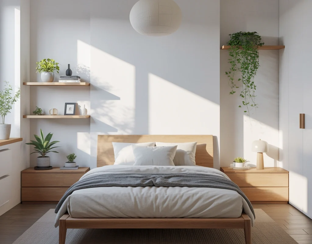 Design a Modern Minimalist Bedroom for a Clean and Peaceful Lifestyle