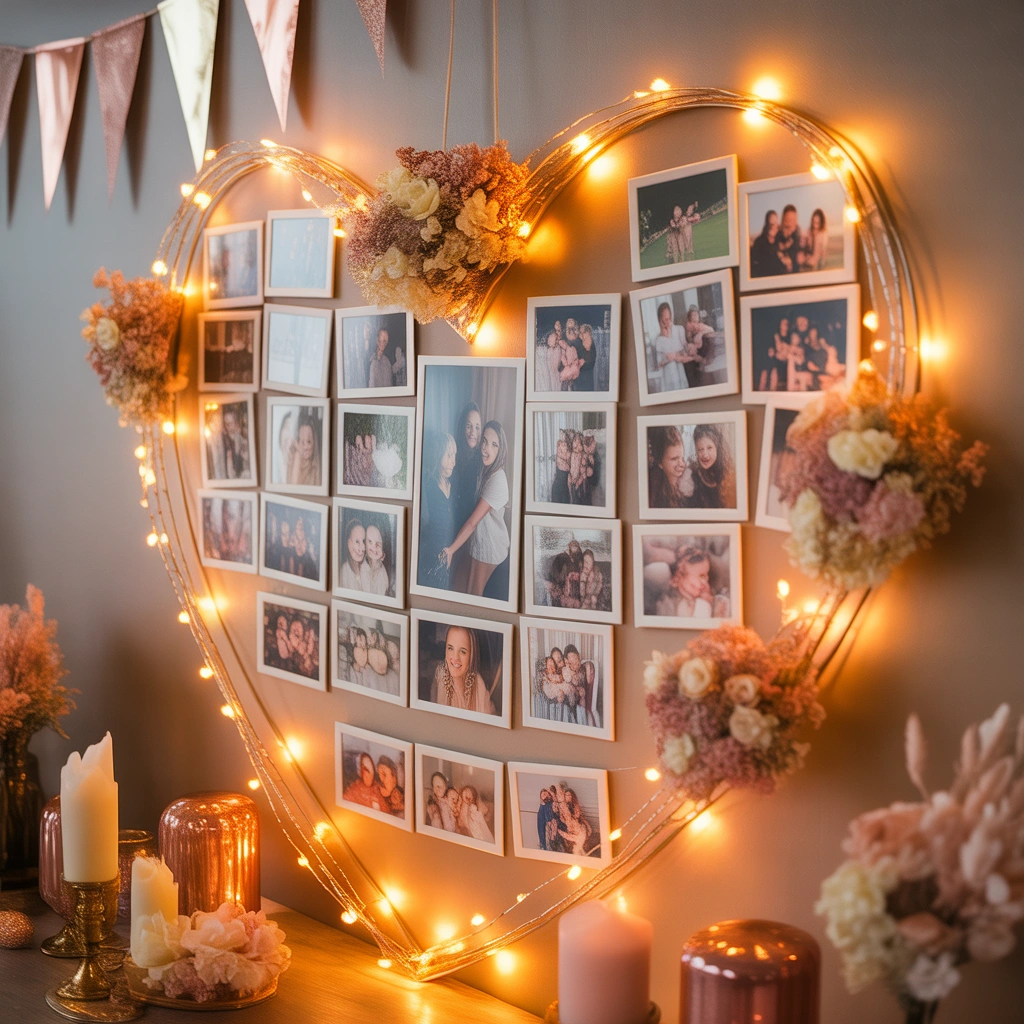 Design a Personalized Photo Memory Wall