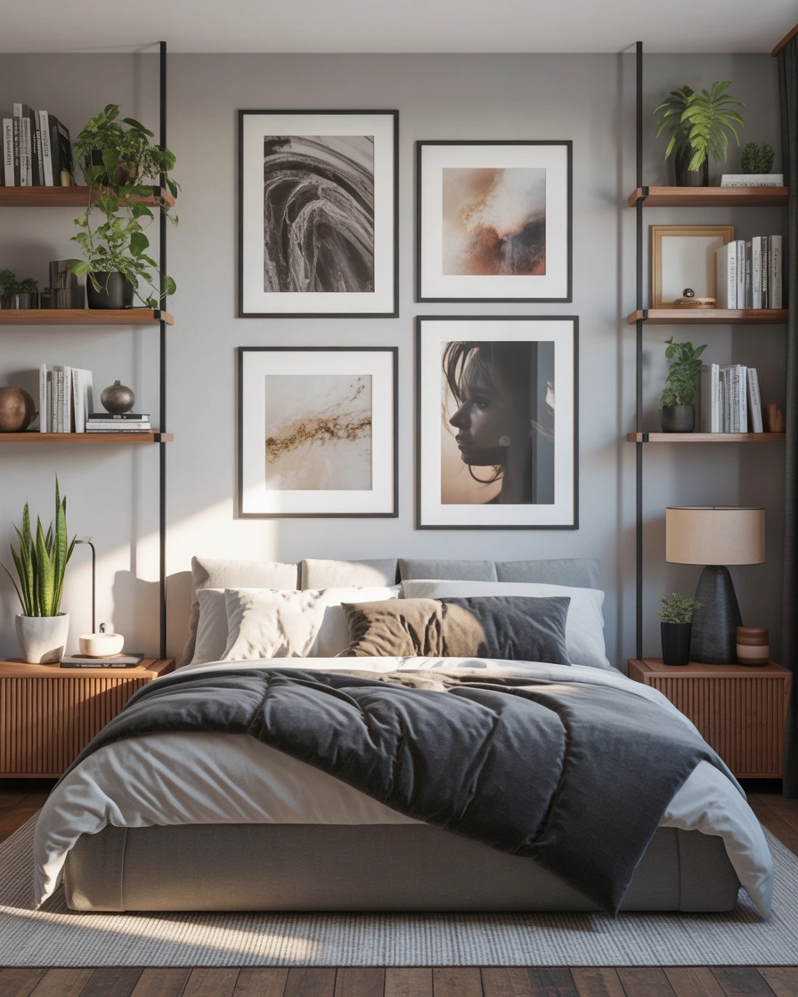 Design a Statement Wall With Art and Personal Decor