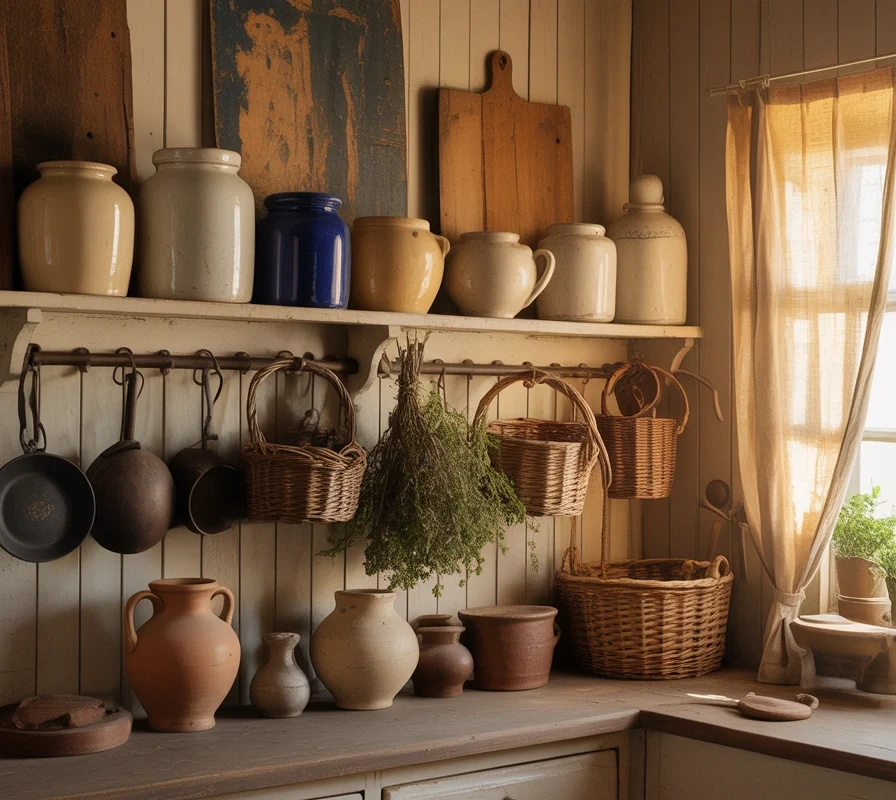 Display Vintage Kitchen Collections