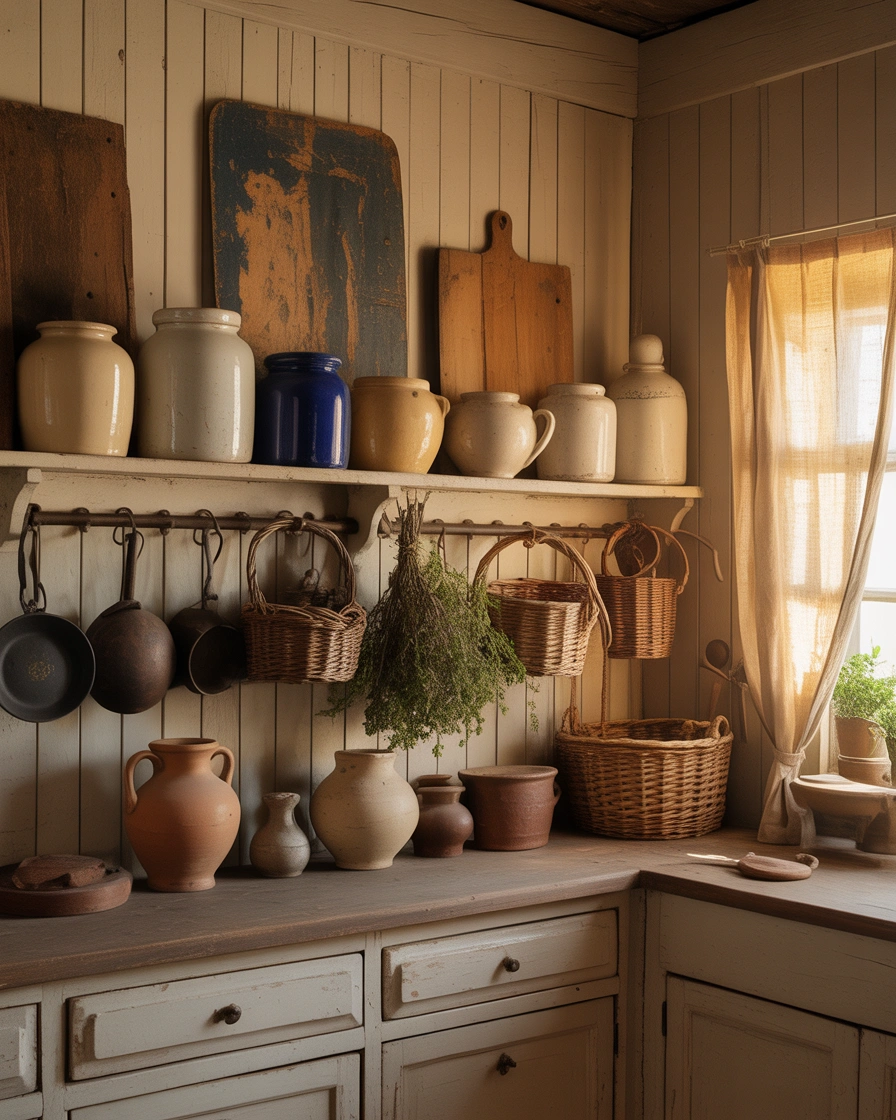 Display Vintage Kitchen Collections