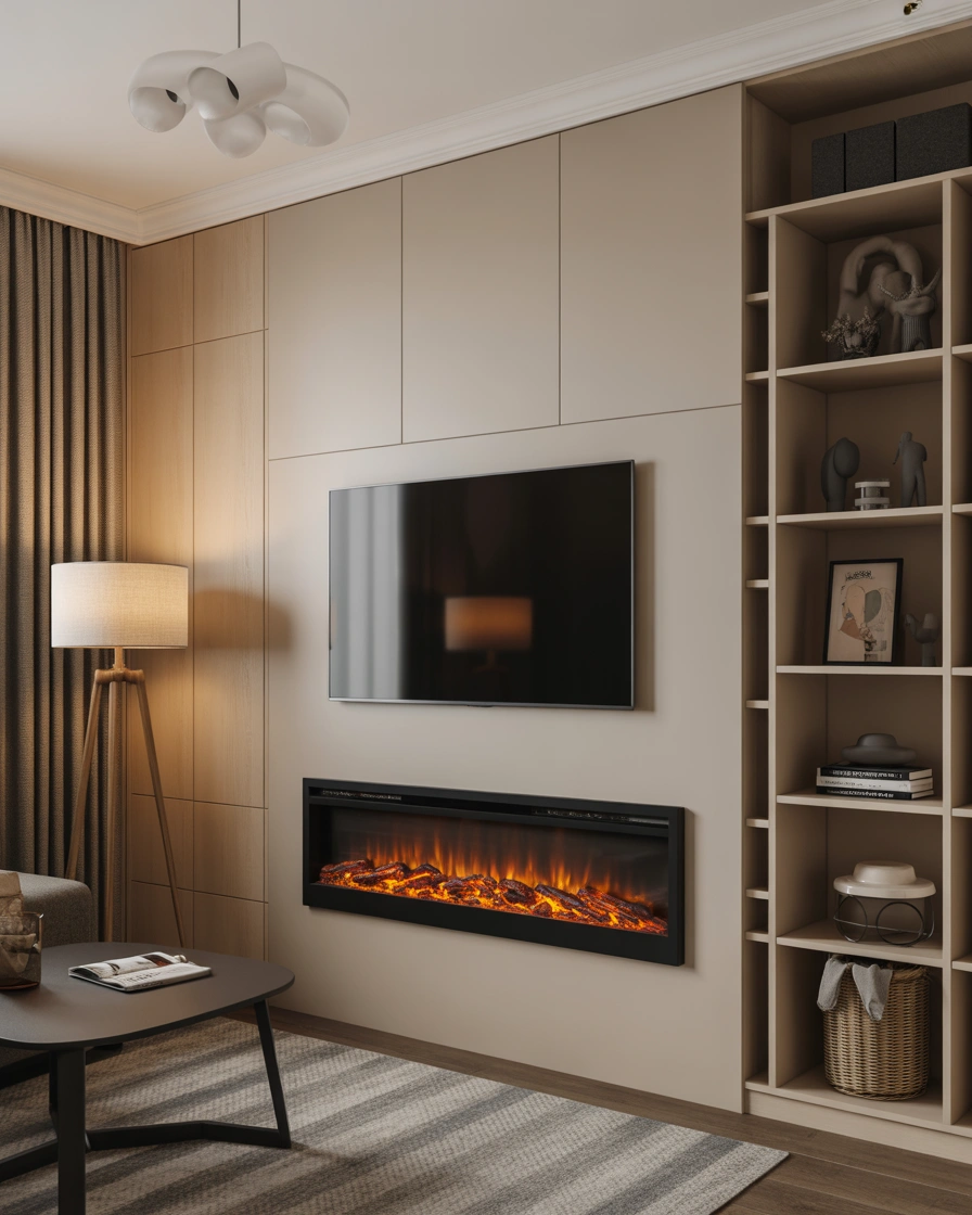 Electric Fireplace For a Small Living Room