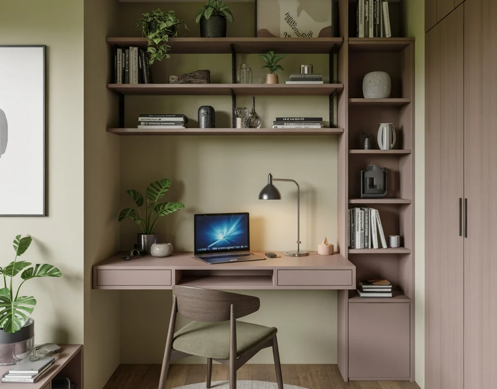 Floating Wall Mounted Desk for Small Home Offices