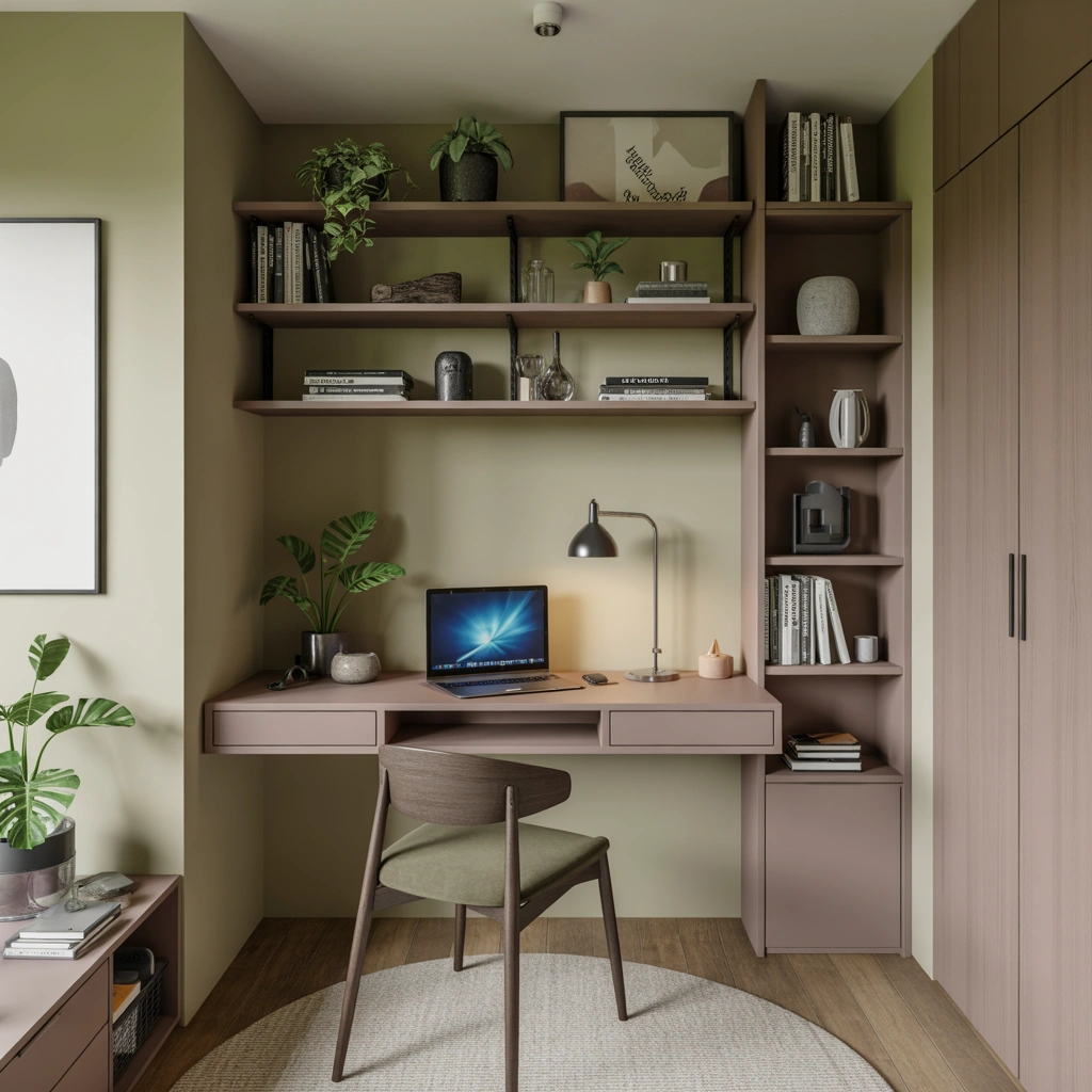 Floating Wall Mounted Desk for Small Home Offices