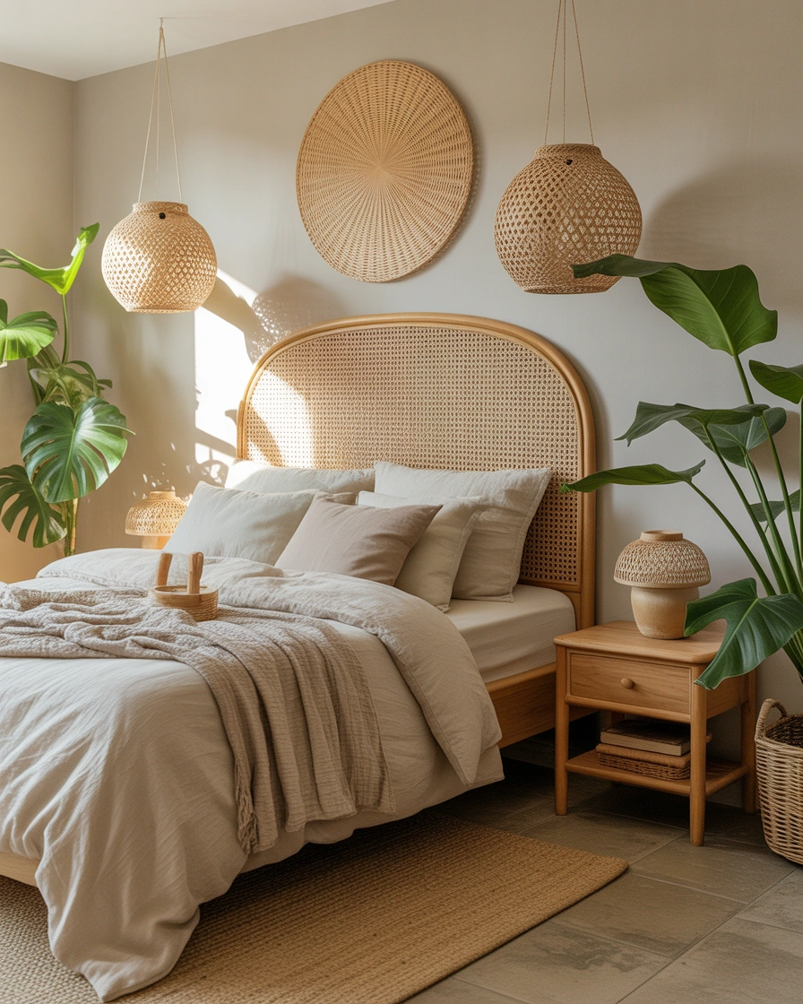 Introduce Woven and Rattan Decor for Natural Texture