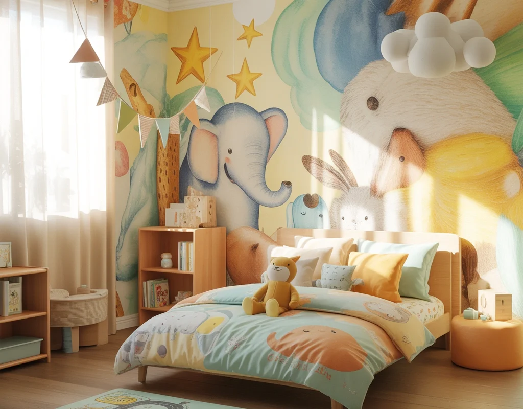 Kids Bedroom Wallpaper Ideas Full of Creativity and Imagination
