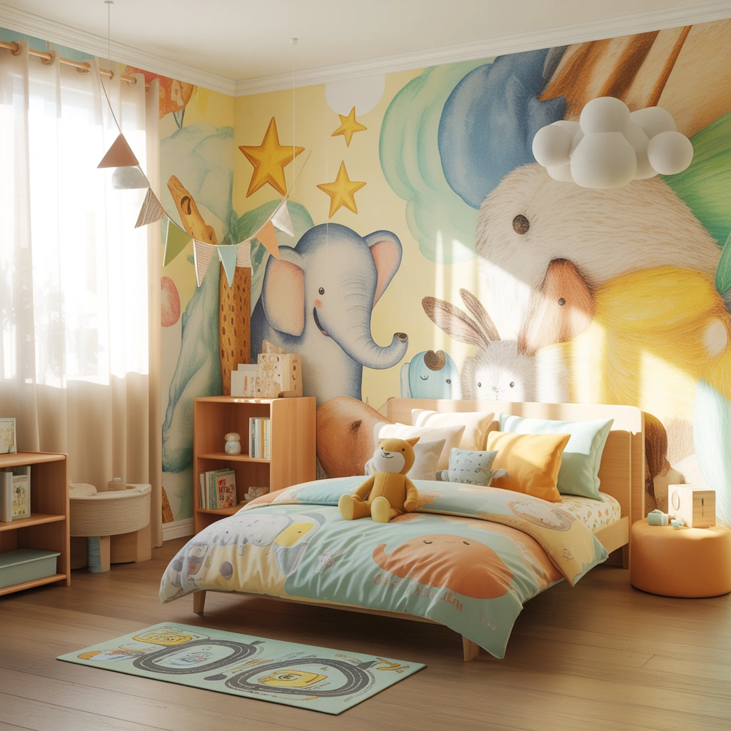 Kids Bedroom Wallpaper Ideas Full of Creativity and Imagination