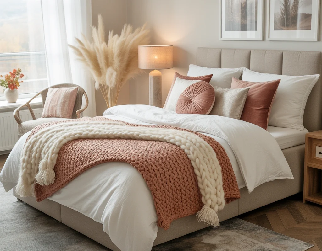 Layer Your Bed With Cozy Textures