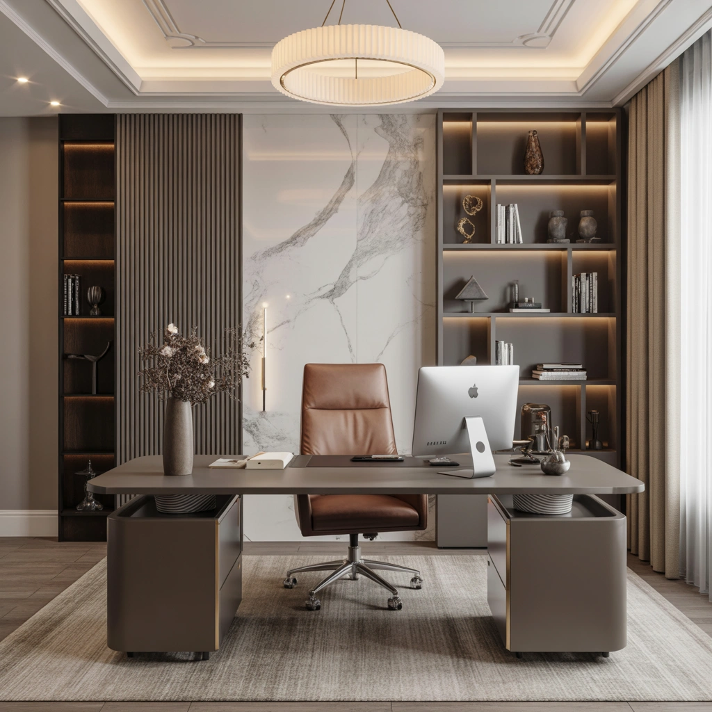 Luxury Home Office Desk Design
