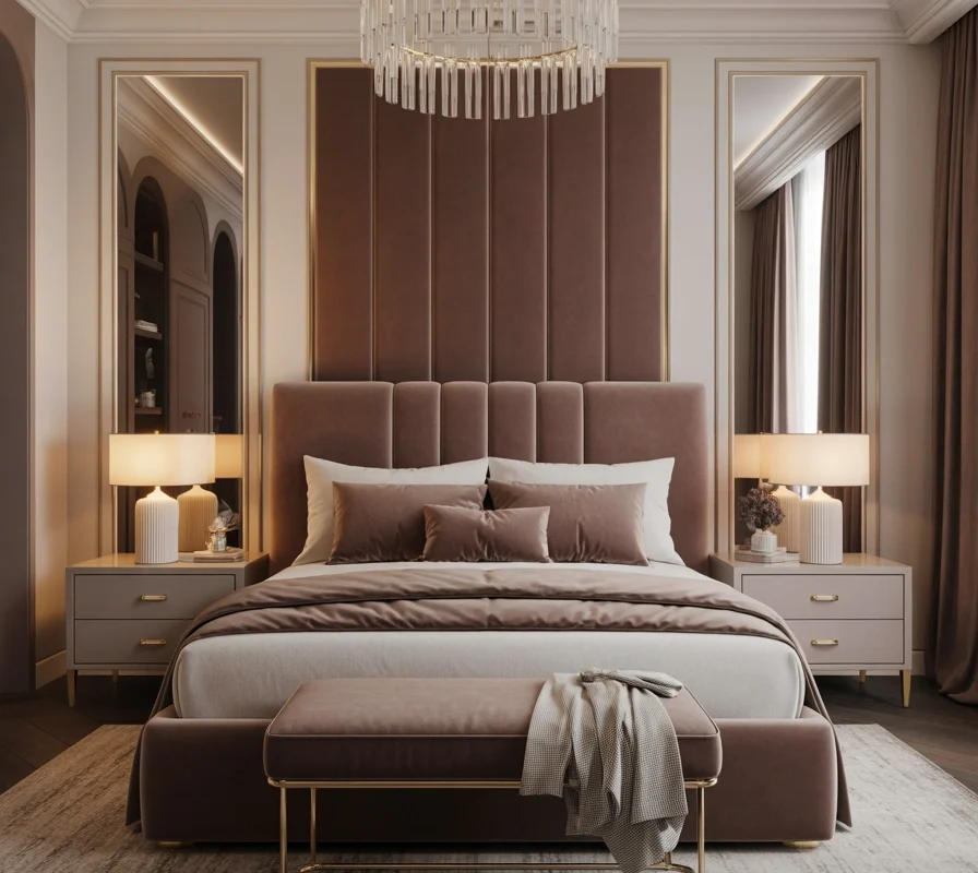 Luxury Master Bedroom Furniture Set