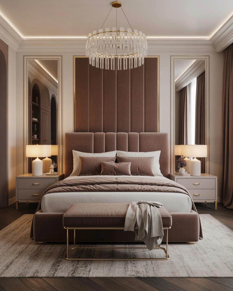 Luxury Master Bedroom Furniture Set