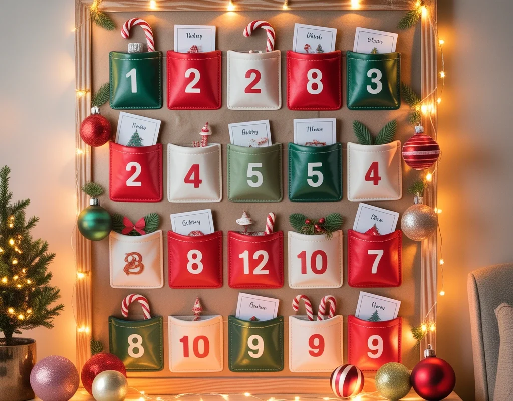 Make a Christmas Countdown Board Decoration to Build Holiday Excitement
