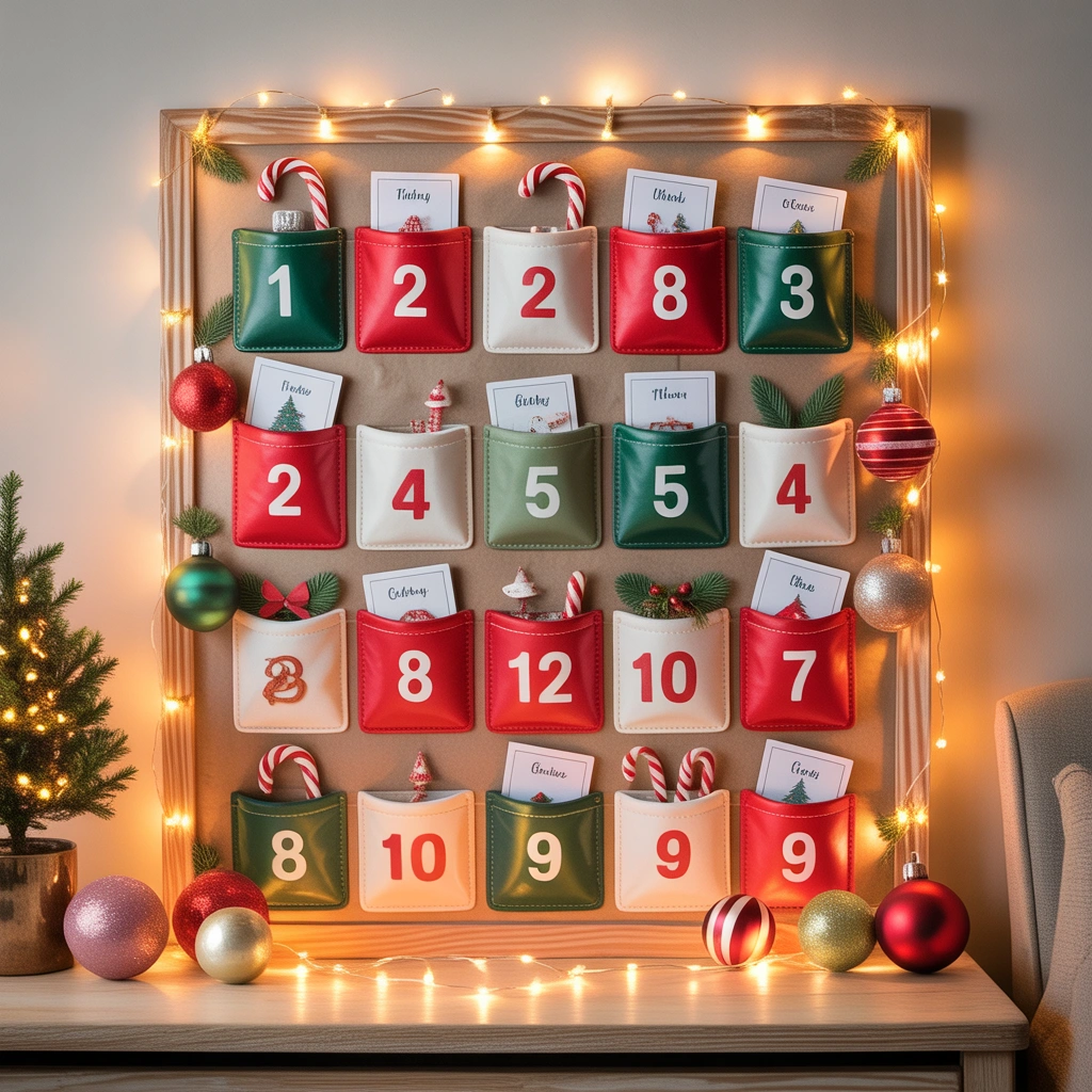 Make a Christmas Countdown Board Decoration to Build Holiday Excitement