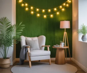 Make a Small Grass Wall Accent Corner